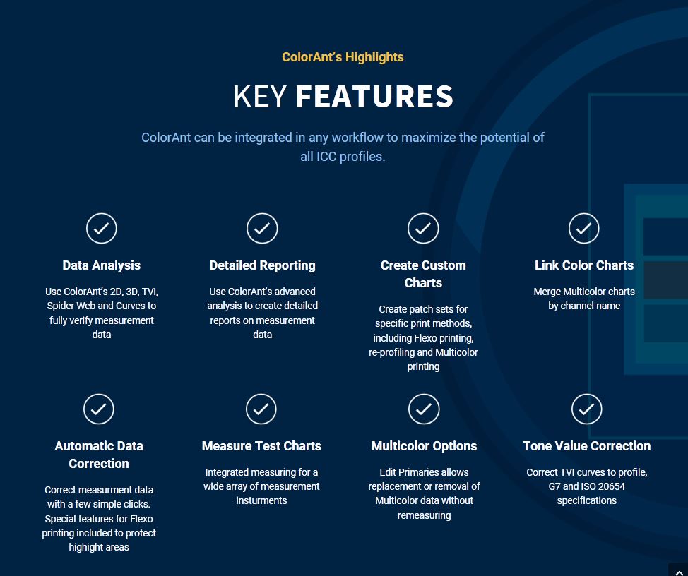 ColorAnt Key Features