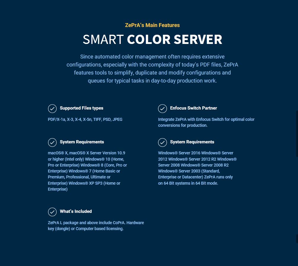 Smart Color Server