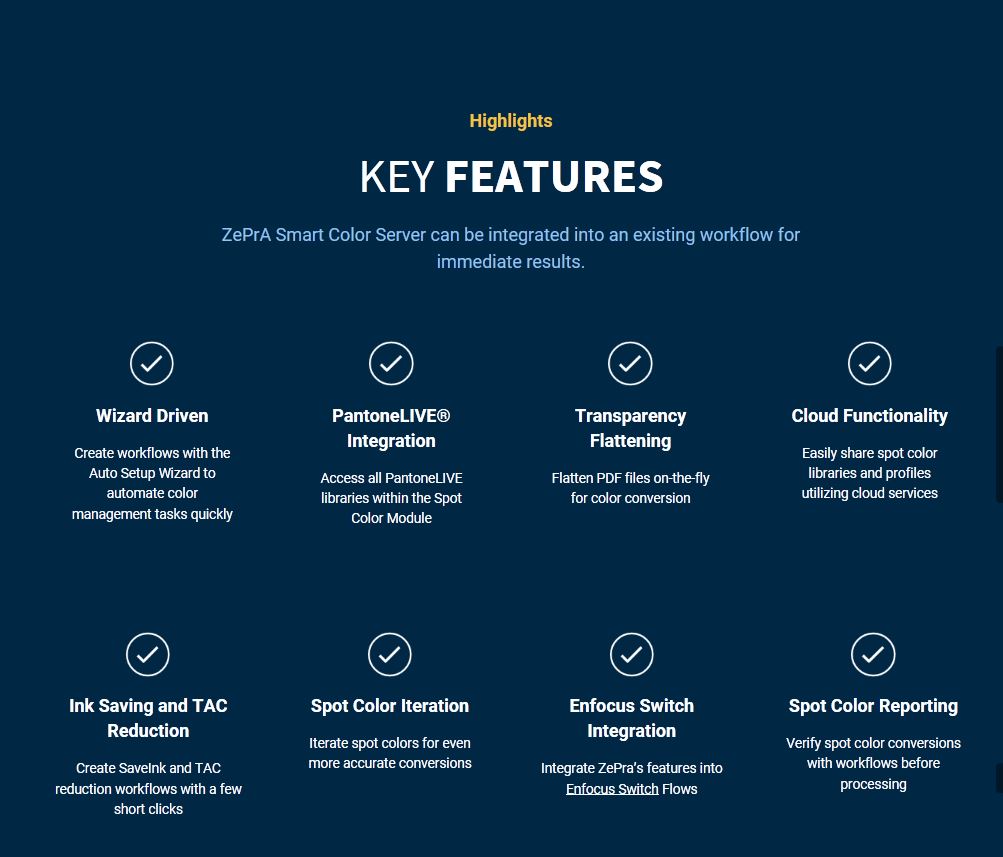 key features